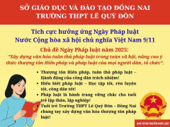 Tích cực hưởng ứng Ngày pháp luật Nước Cộng hòa xã hội chủ nghĩa Việt Nam!