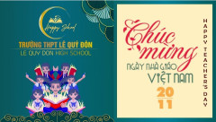CHÚC MỪNG NGÀY NHÀ GIÁO VIỆT NAM 20-11-2025!