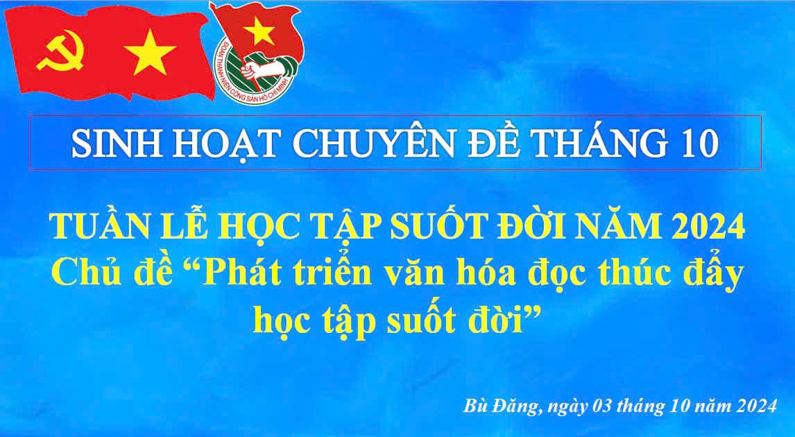 SÔI NỔI TUẦN LỄ HỌC TẬP SUỐT ĐỜI NĂM 2024